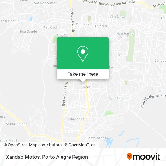Xandao Motos map