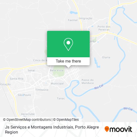 Js Serviços e Montagens Industriais map