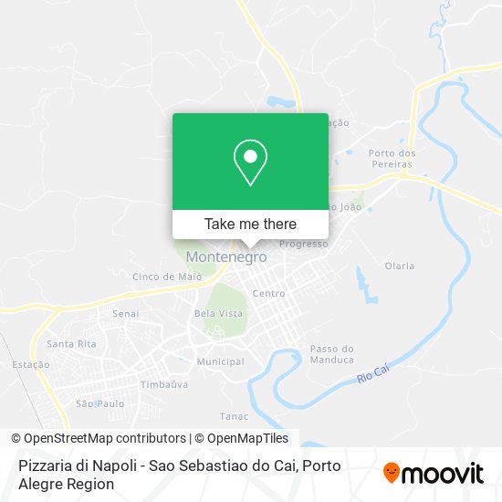 Pizzaria di Napoli - Sao Sebastiao do Cai map