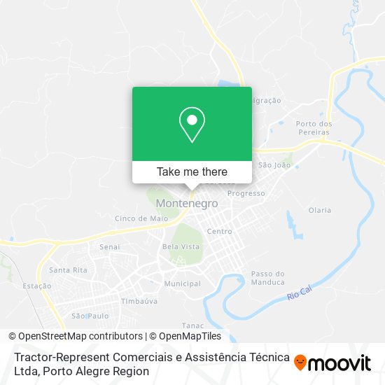 Tractor-Represent Comerciais e Assistência Técnica Ltda map