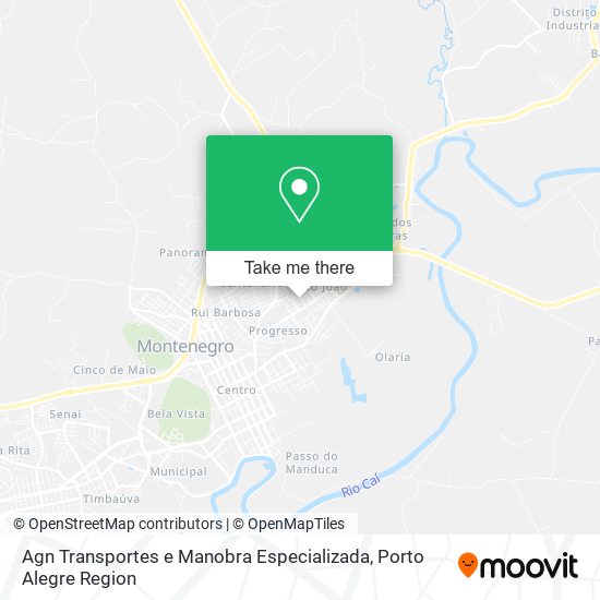 Mapa Agn Transportes e Manobra Especializada