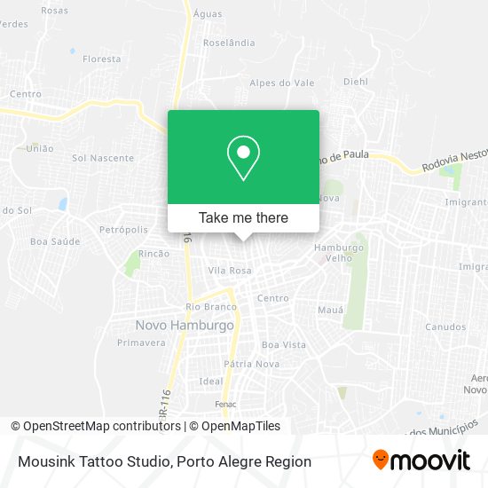 Mousink Tattoo Studio map