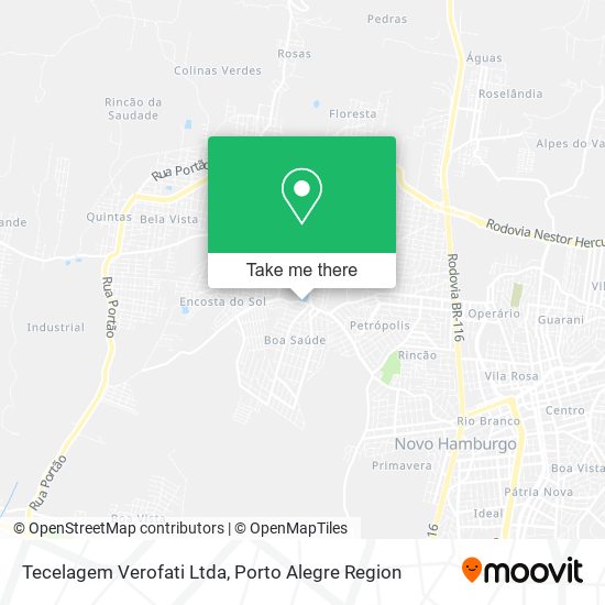 Mapa Tecelagem Verofati Ltda