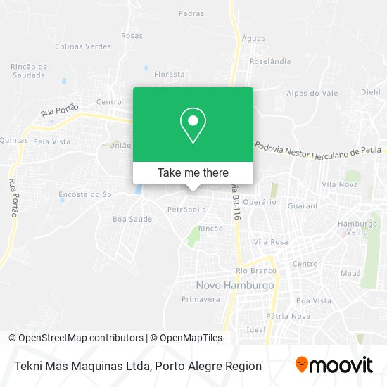 Tekni Mas Maquinas Ltda map