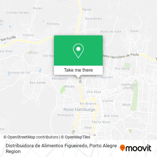 Distribuidora de Alimentos Figueiredo map