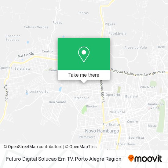 Futuro Digital Solucao Em TV map