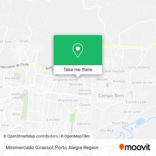 Minimercado Girassol map