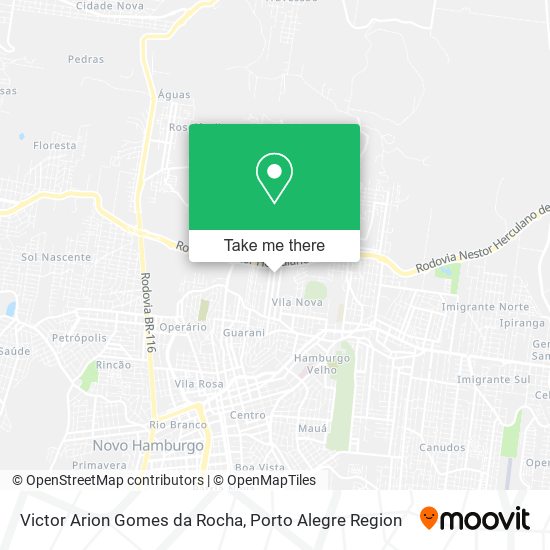 Mapa Victor Arion Gomes da Rocha