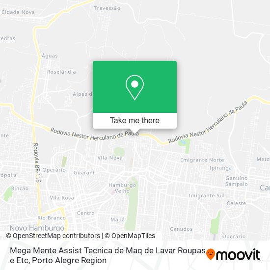 Mega Mente Assist Tecnica de Maq de Lavar Roupas e Etc map