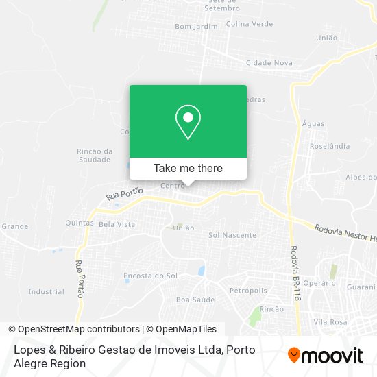 Lopes & Ribeiro Gestao de Imoveis Ltda map