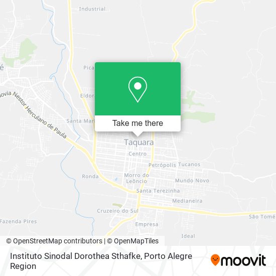 Instituto Sinodal Dorothea Sthafke map