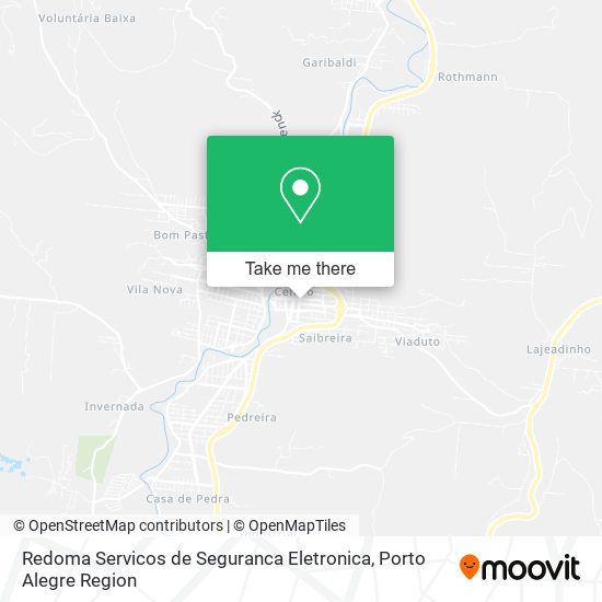 Redoma Servicos de Seguranca Eletronica map