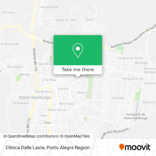 Clínica Dalle Laste map