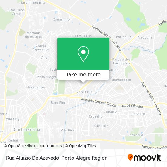 Rua Aluizio De Azevedo map