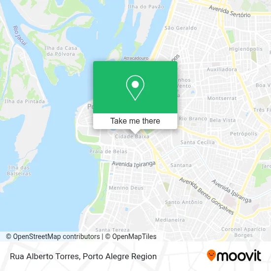 Rua Alberto Torres map