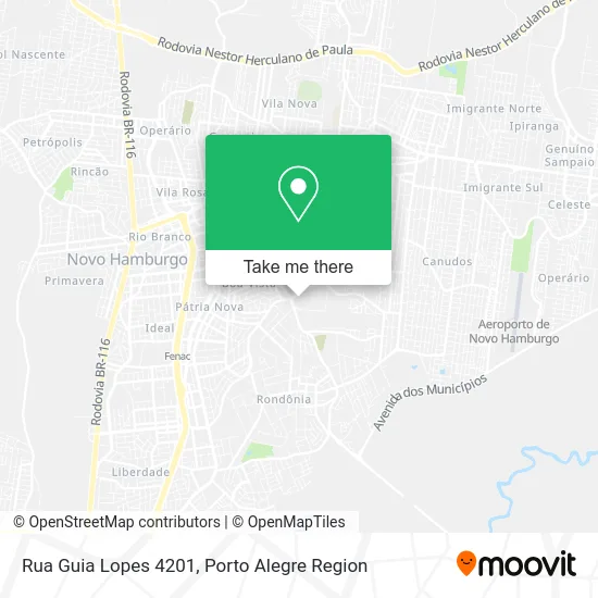 Rua Guia Lopes 4201 map