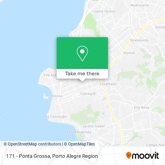 Mapa 171 - Ponta Grossa