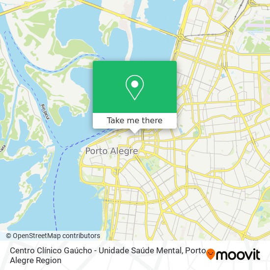 Centro Clínico Gaúcho - Unidade Saúde Mental map