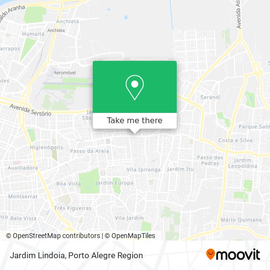 Jardim Lindoia map