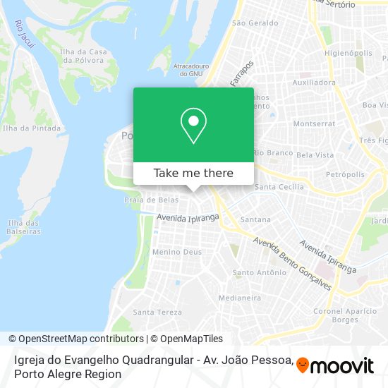 Igreja do Evangelho Quadrangular - Av. João Pessoa map