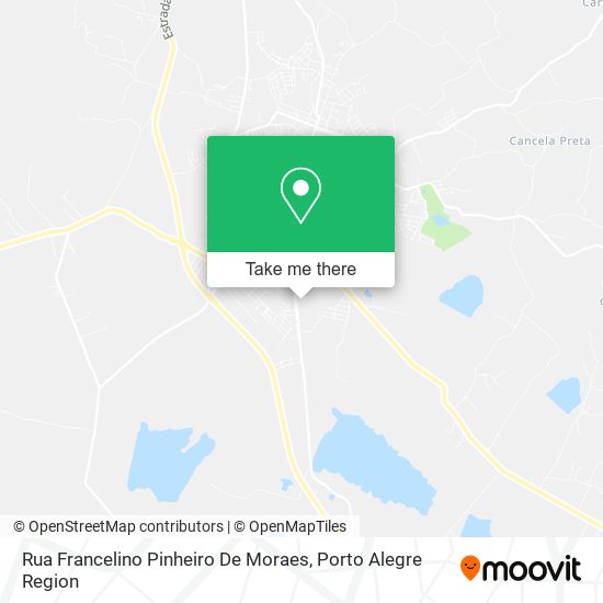 Rua Francelino Pinheiro De Moraes map
