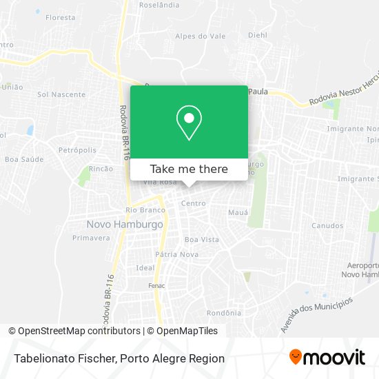 Tabelionato Fischer map