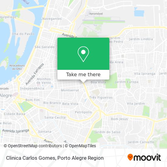 Clinica Carlos Gomes map