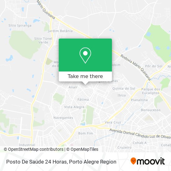 Posto De Saúde 24 Horas map