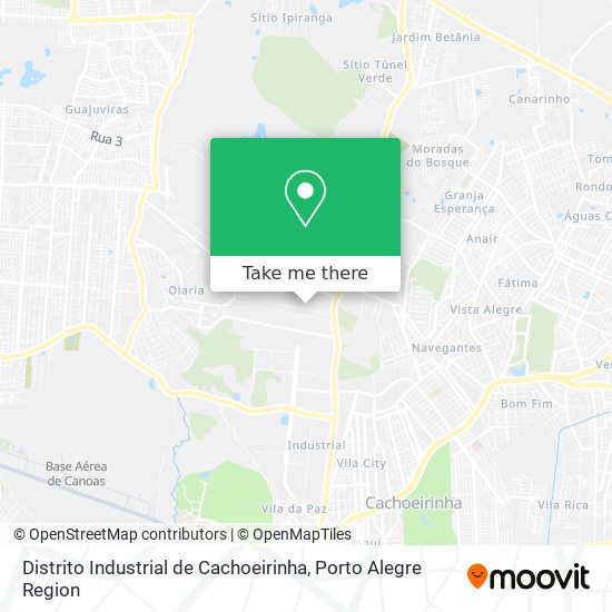 Distrito Industrial de Cachoeirinha map