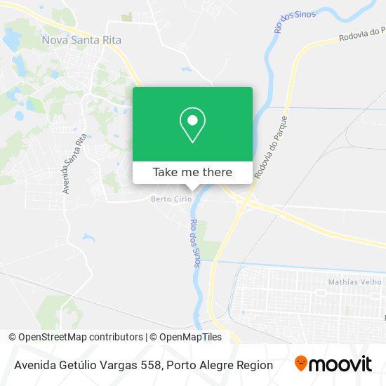 Avenida Getúlio Vargas 558 map