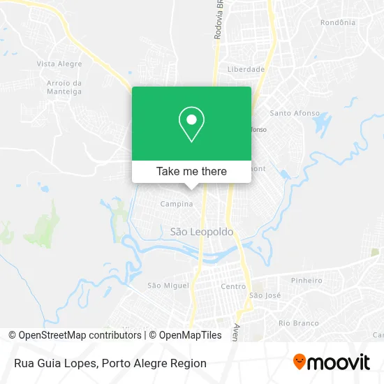 Rua Guia Lopes map