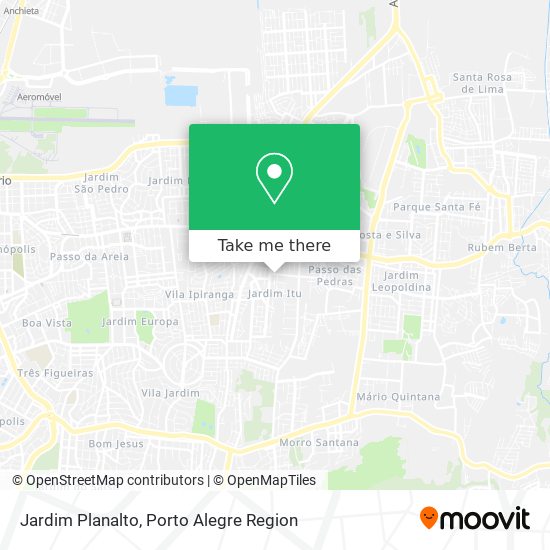 Jardim Planalto map