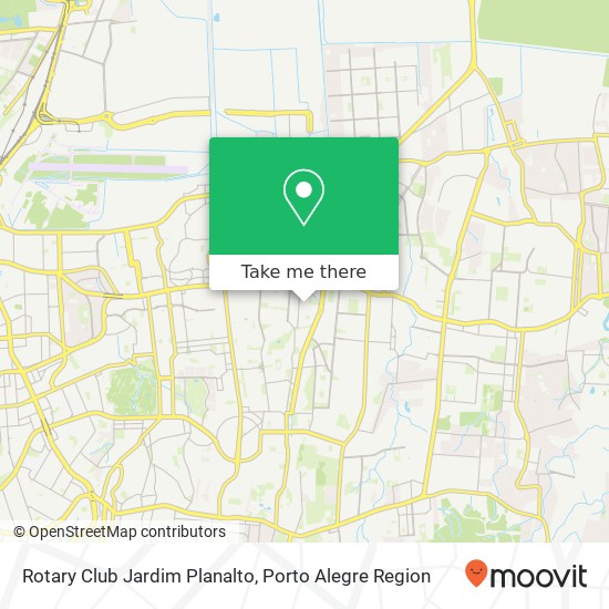 Rotary Club Jardim Planalto map