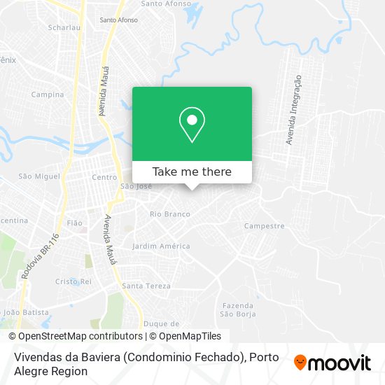 Vivendas da Baviera (Condominio Fechado) map