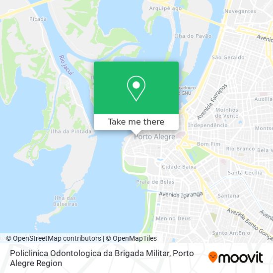 Policlinica Odontologica da Brigada Militar map