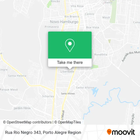 Rua Rio Negro 343 map