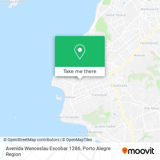 Mapa Avenida Wenceslau Escobar 1286