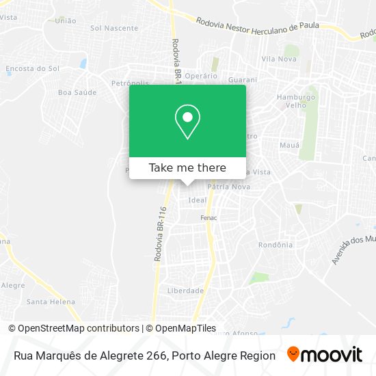 Rua Marquês de Alegrete 266 map