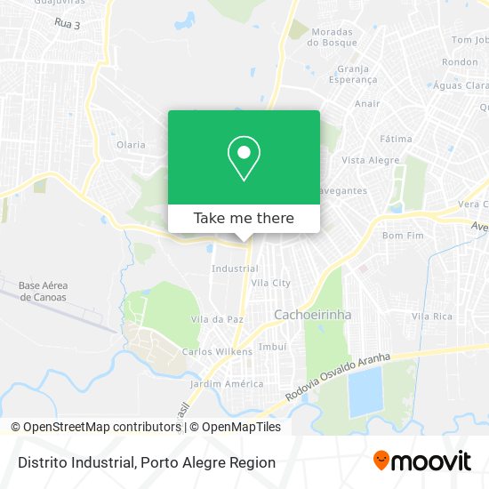 Distrito Industrial map