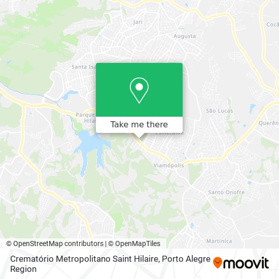 Crematório Metropolitano Saint Hilaire map