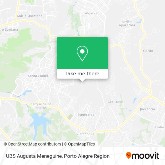 Mapa UBS Augusta Meneguine