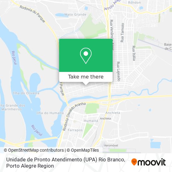 Unidade de Pronto Atendimento (UPA) Rio Branco map