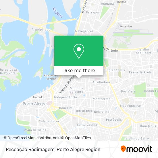 Recepção Radimagem map