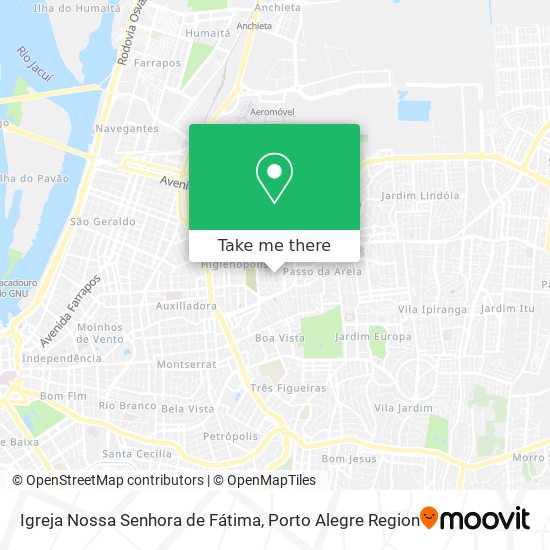 Igreja Nossa Senhora de Fátima map