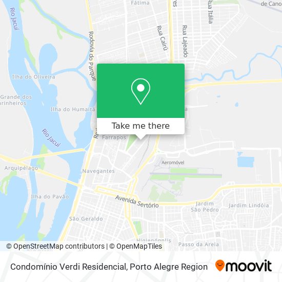 Condomínio Verdi Residencial map