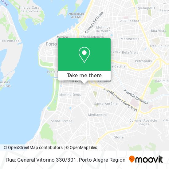 Mapa Rua: General Vitorino 330/301
