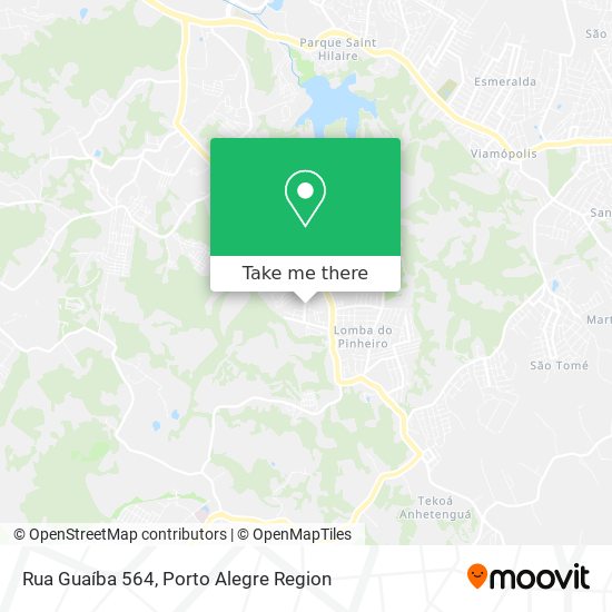 Rua Guaíba 564 map