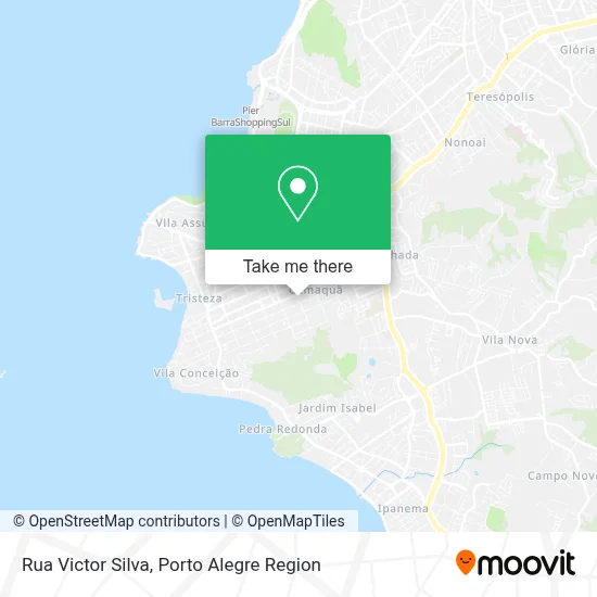 Rua Victor Silva map