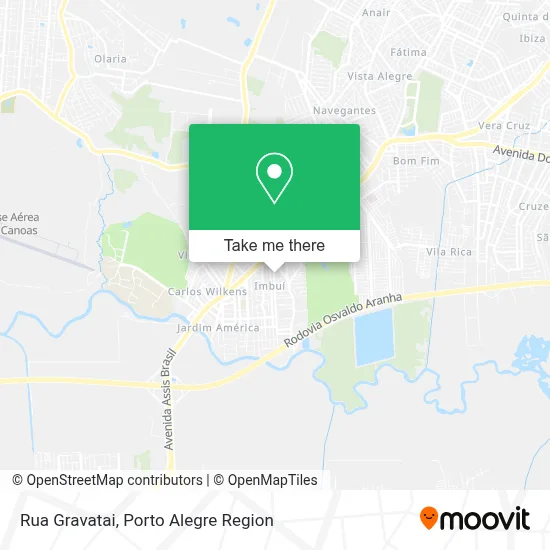 Rua Gravatai map