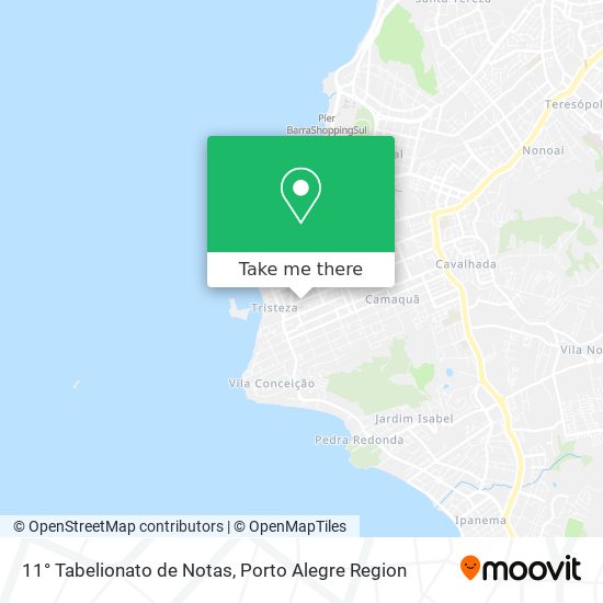 11° Tabelionato de Notas map